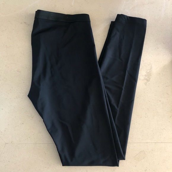 LNA Nylon leggings Sz M Black - Picture 3 of 6